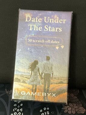 Date Under The Stars - Blue/Purple Scratch-Off Date Night Cards